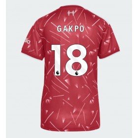 Dámské fotbalový oblečení Liverpool Cody Gakpo #18 Domácí košile 2026-27 Krátkým Rukávem